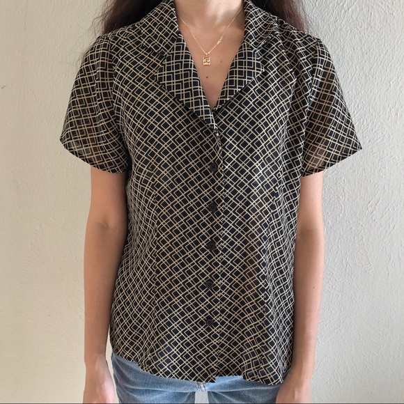 Casual Corner Tops - Casual Corner Annex Button Down Shirt